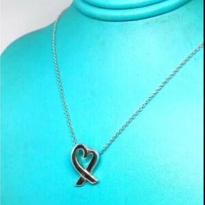 Tiffany&Co. Heart necklace bag included